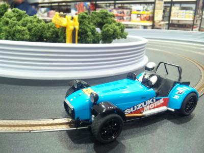 旧ScalexTric Caterham 7 スロットカー SCALEXTRIC Caterham Cup 1/32 Slot Car C1034T TESTED Runs